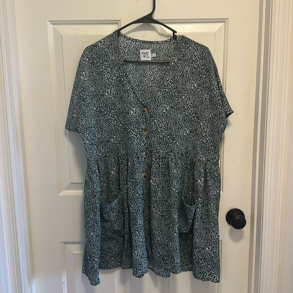 Princess Polly Green No Name Mini Dress Size 2 - Picture 2 of 7